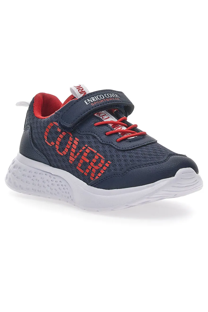 Sneakers Coveri Sport Nos Blu e Rosse