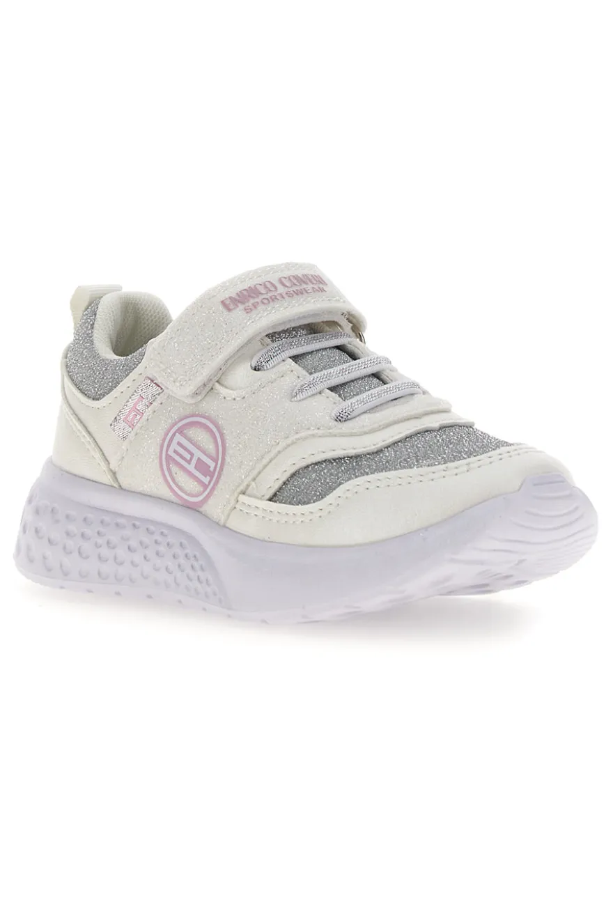 Sneakers Coveri Sport Taurus Girl Bianche