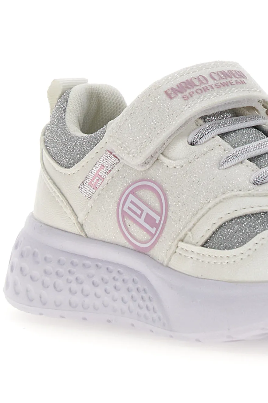 Sneakers Coveri Sport Taurus Girl Bianche