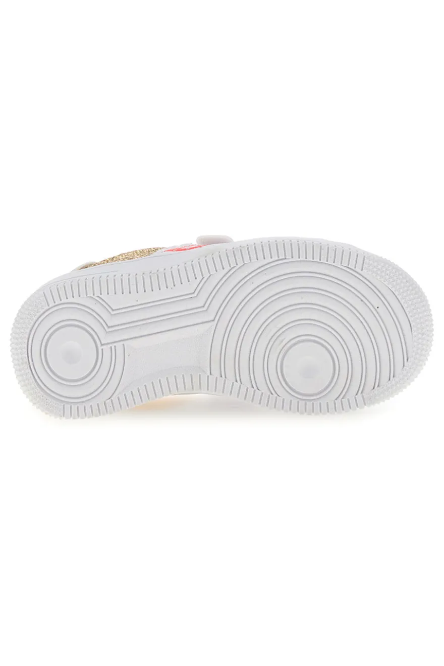 Sneakers Coveri Vanessa Glitter Bianche