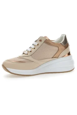 Sneakers Crema Con Platform Mariella Burani 50392