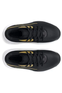 Sneakers da basket nere con dettagli oro Under Armour PS Lockdown 7