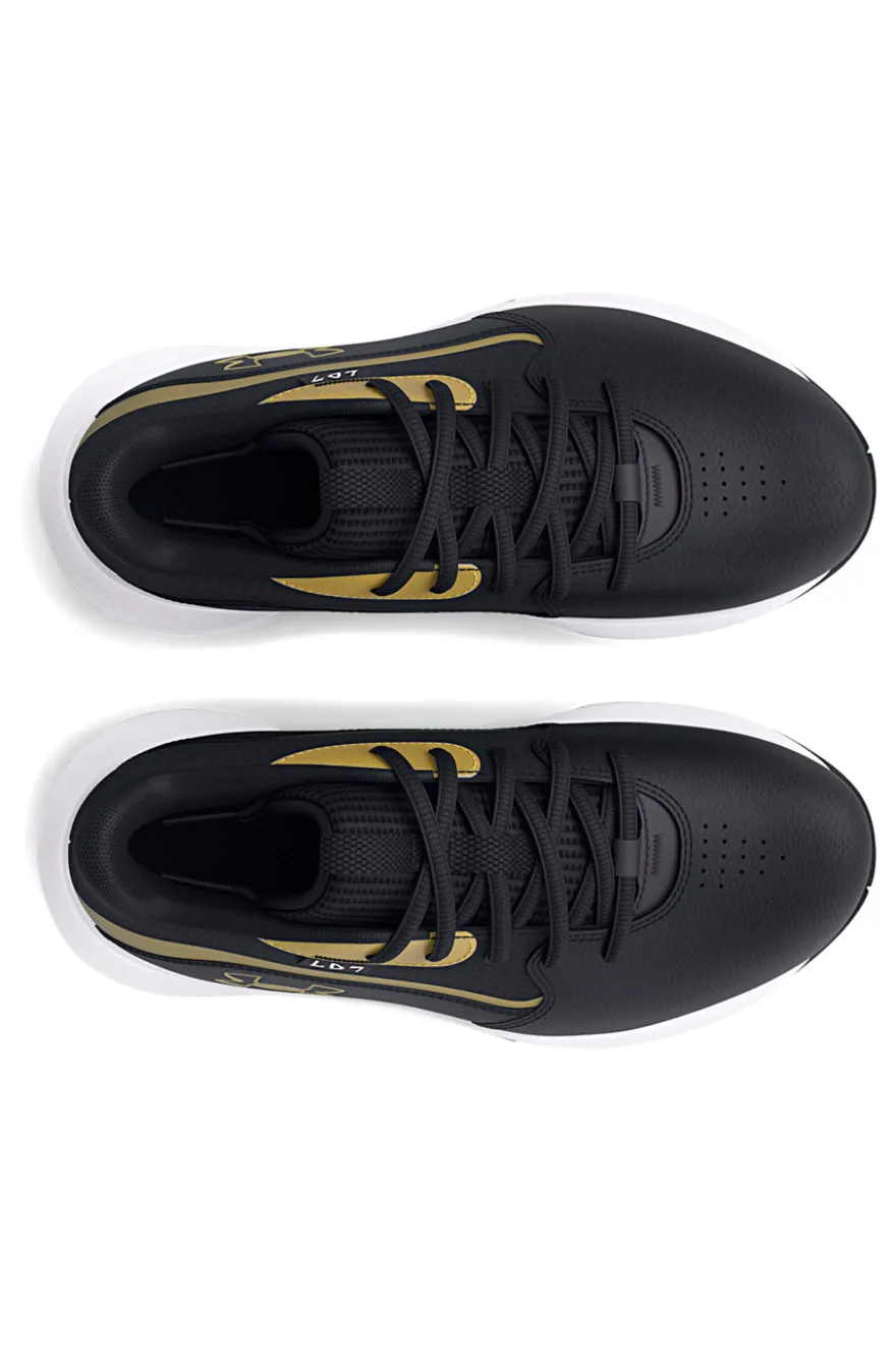 Sneakers da basket nere con dettagli oro Under Armour PS Lockdown 7