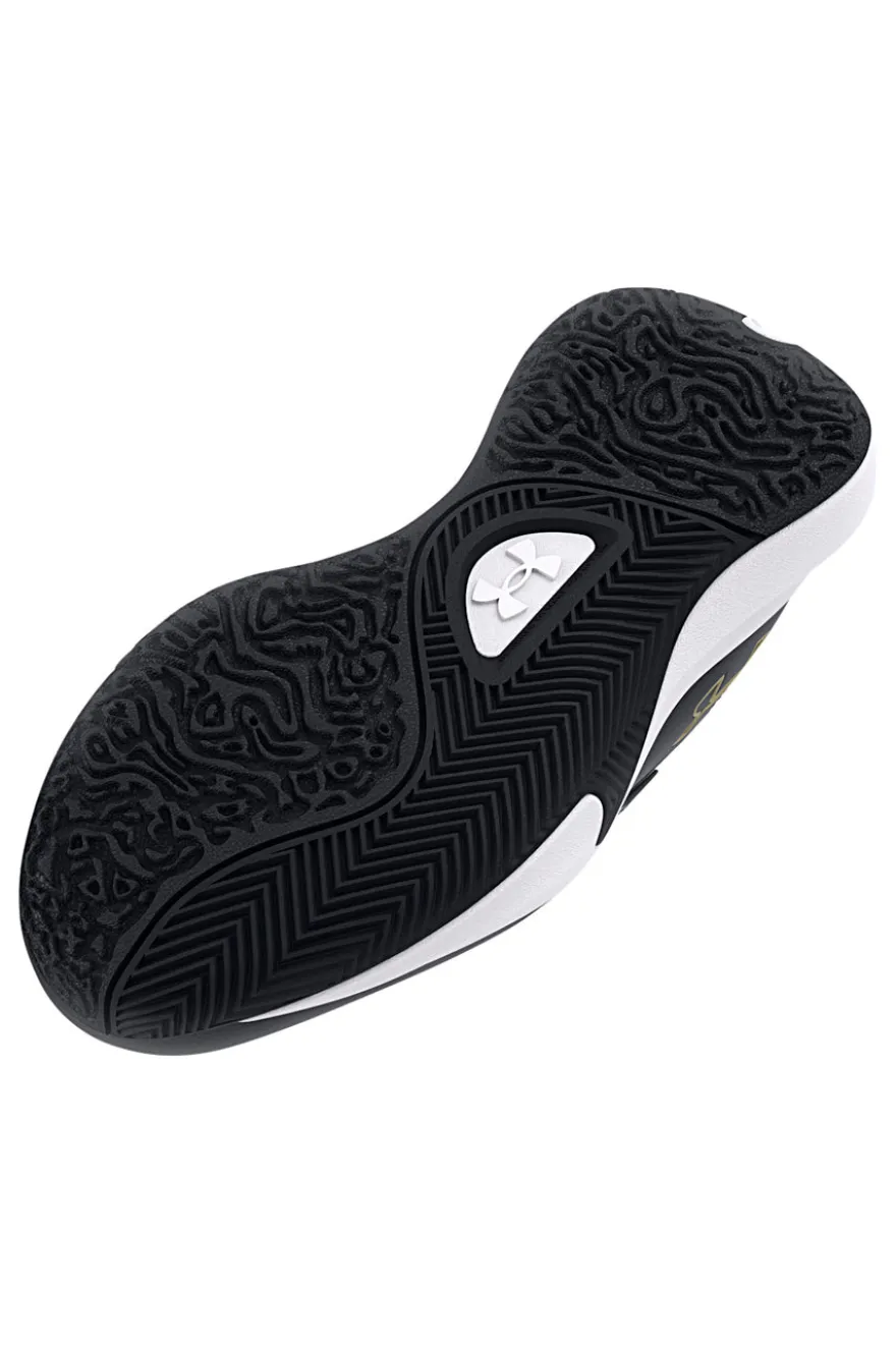 Sneakers da basket nere con dettagli oro Under Armour PS Lockdown 7