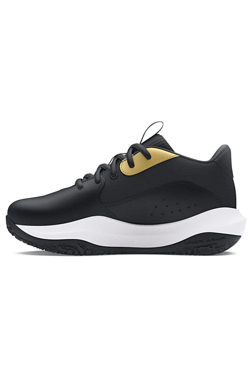 Sneakers da basket nere con dettagli oro Under Armour PS Lockdown 7