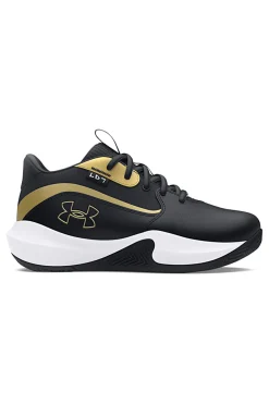 Sneakers da basket nere con dettagli oro Under Armour PS Lockdown 7