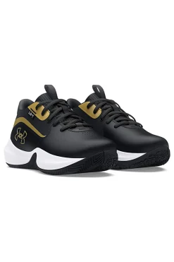Sneakers da basket nere con dettagli oro Under Armour PS Lockdown 7