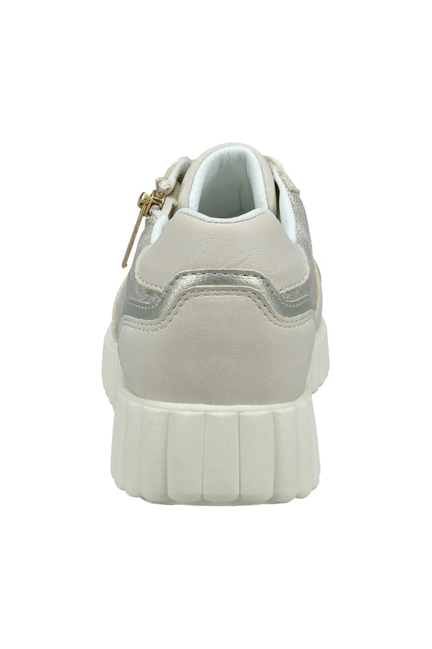 Sneakers da donna beige Bagatt 445AI60654505290