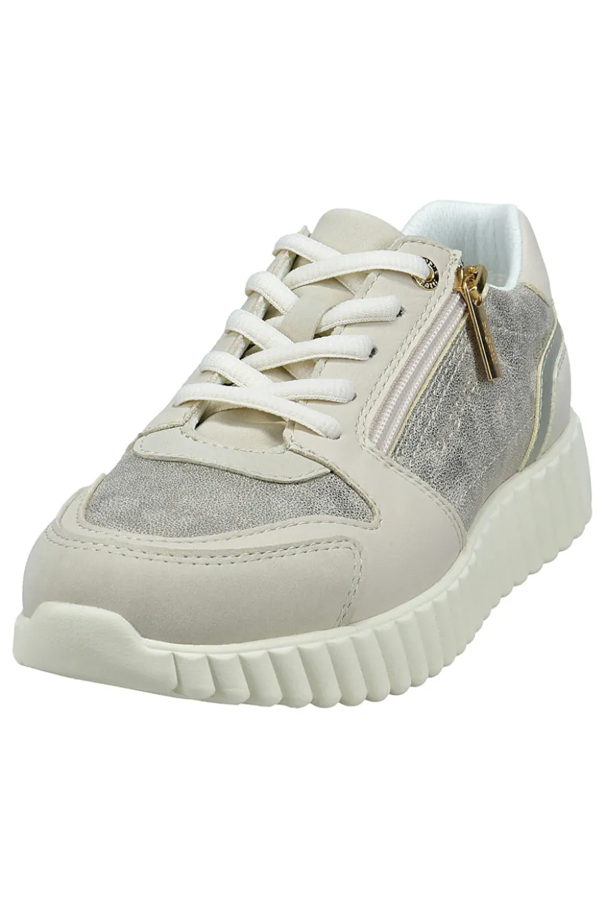 Sneakers da donna beige Bagatt 445AI60654505290