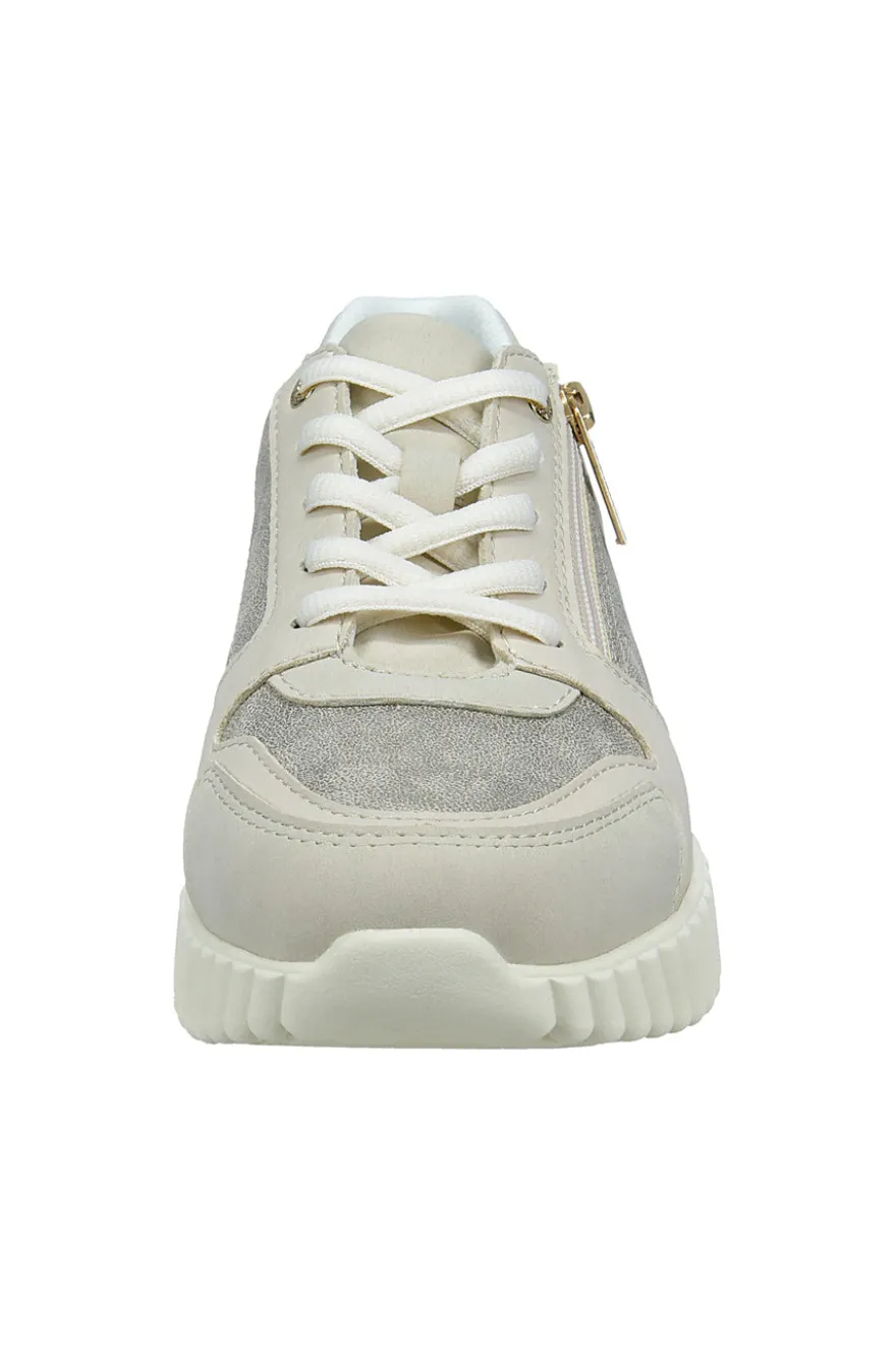 Sneakers da donna beige Bagatt 445AI60654505290