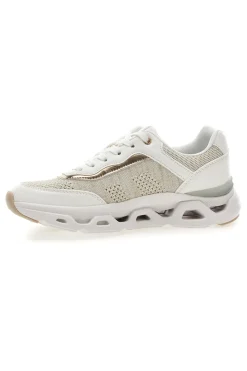 Sneakers da donna beige con inserti traforati Pittarello 8W25013