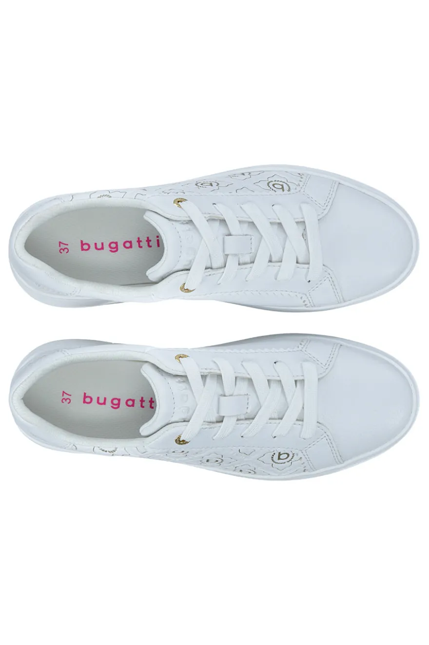 Sneakers da donna bianche Bagatt 435AQG1850002051