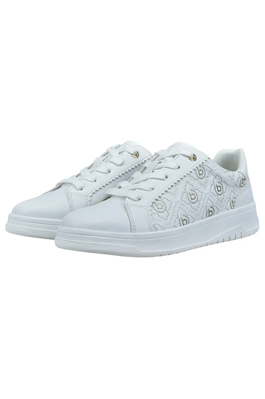 Sneakers da donna bianche Bagatt 435AQG1850002051