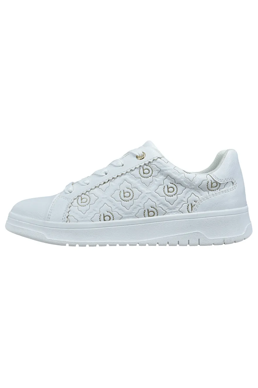 Sneakers da donna bianche Bagatt 435AQG1850002051