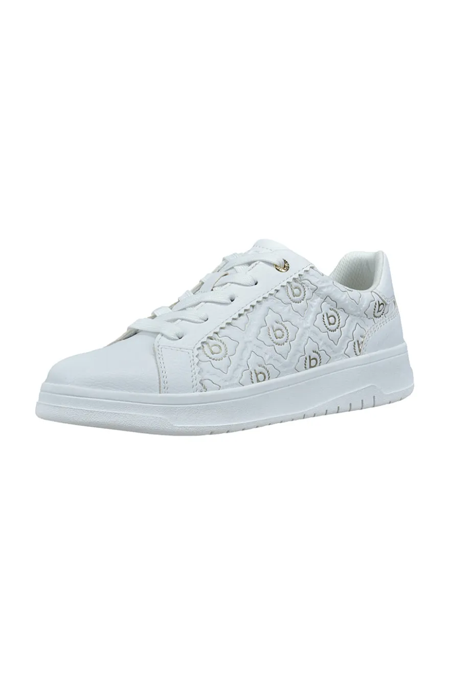 Sneakers da donna bianche Bagatt 435AQG1850002051