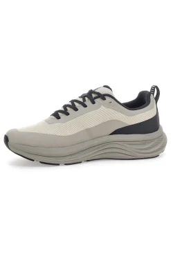 Sneakers da uomo beige stringate 2T2L YH25253