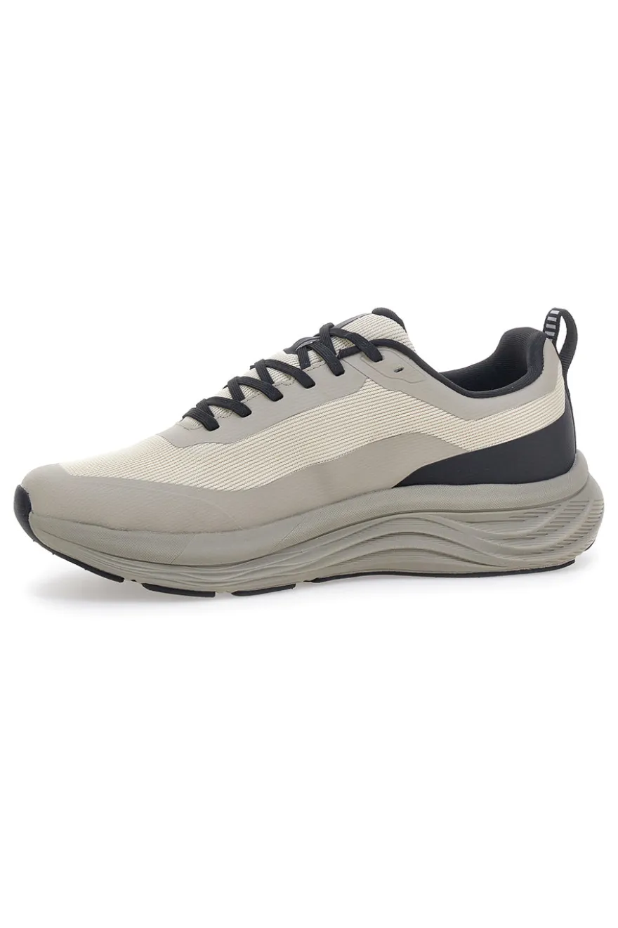 Sneakers da uomo beige stringate 2T2L YH25253