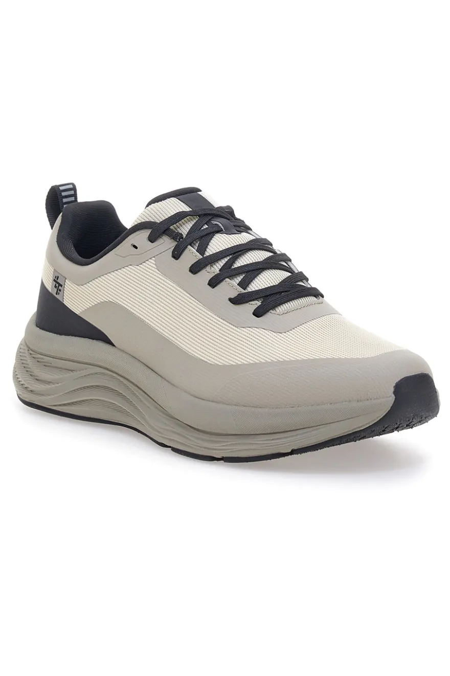 Sneakers da uomo beige stringate 2T2L YH25253
