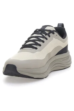 Sneakers da uomo beige stringate 2T2L YH25253