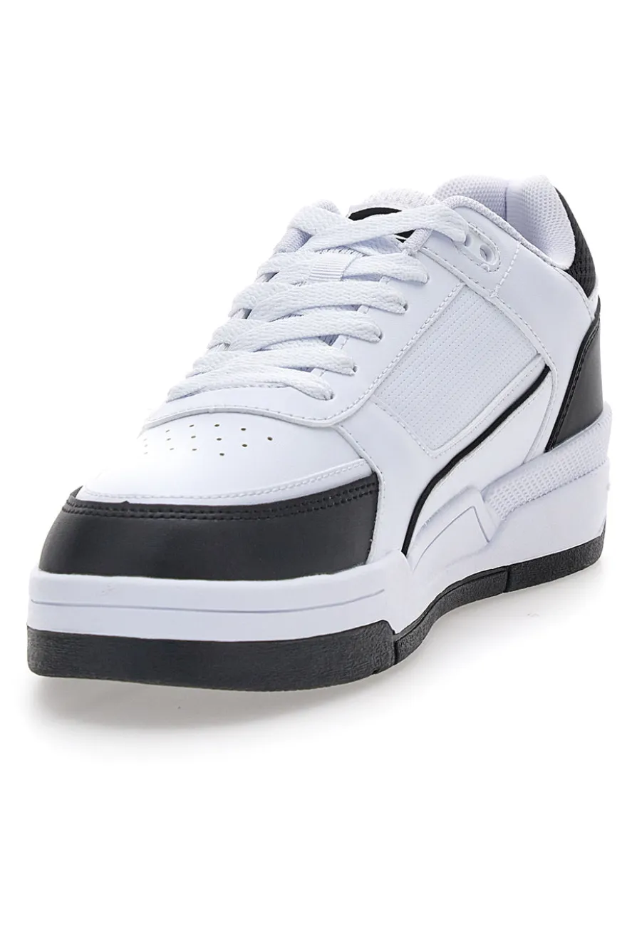 Sneakers da uomo bianche e nere basket style Champion RD18 Heritage Low