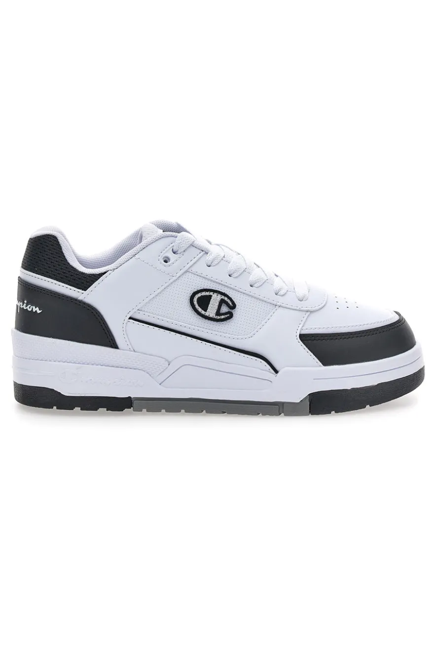 Sneakers da uomo bianche e nere basket style Champion RD18 Heritage Low