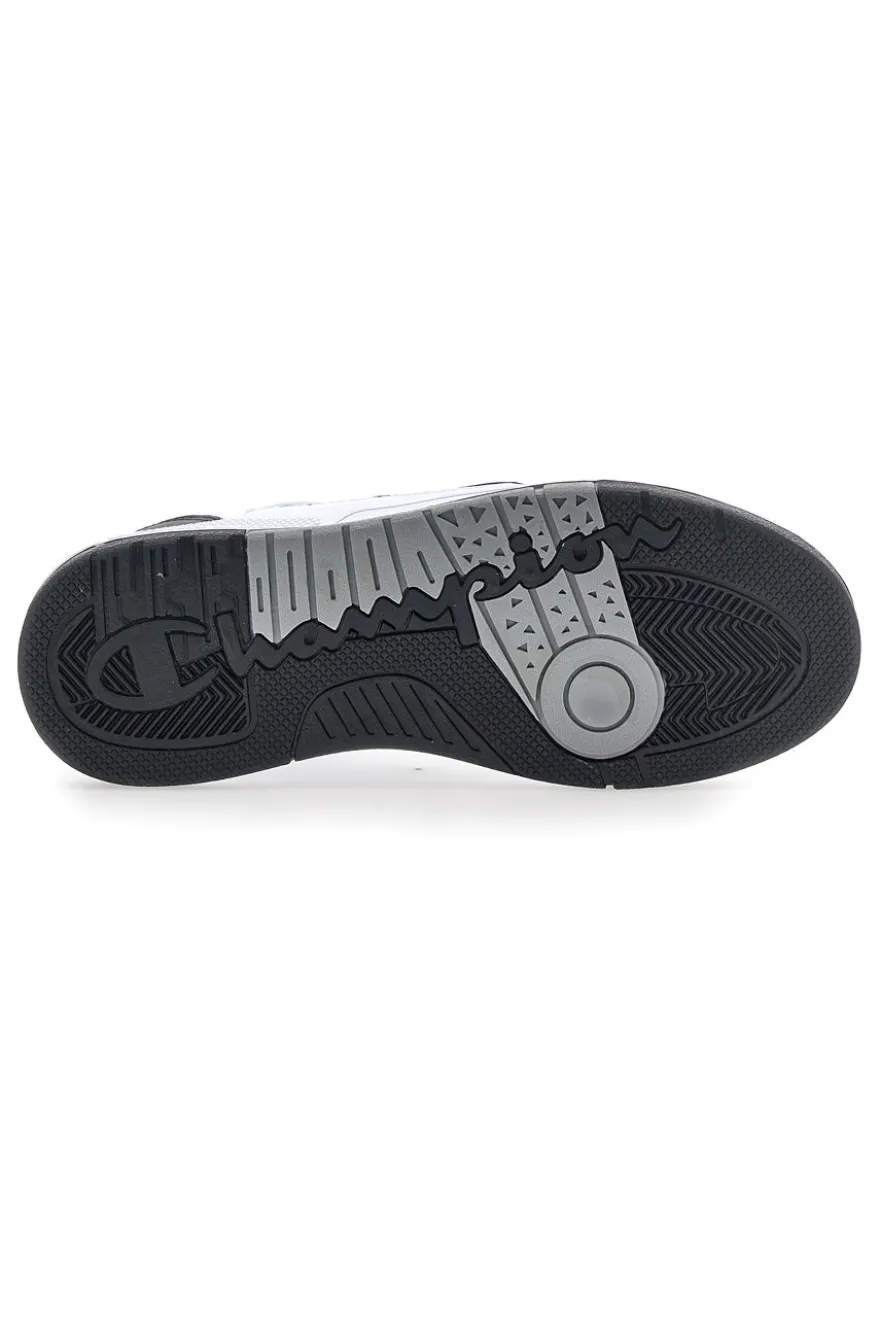 Sneakers da uomo bianche e nere basket style Champion RD18 Heritage Low