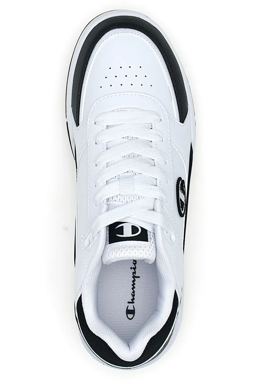 Sneakers da uomo bianche e nere basket style Champion RD18 Heritage Low