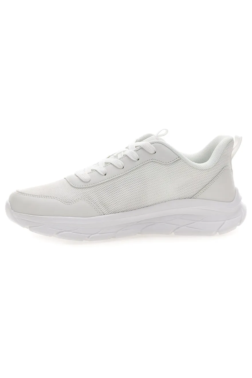 Sneakers da uomo bianche Champion Fuze Low Cut