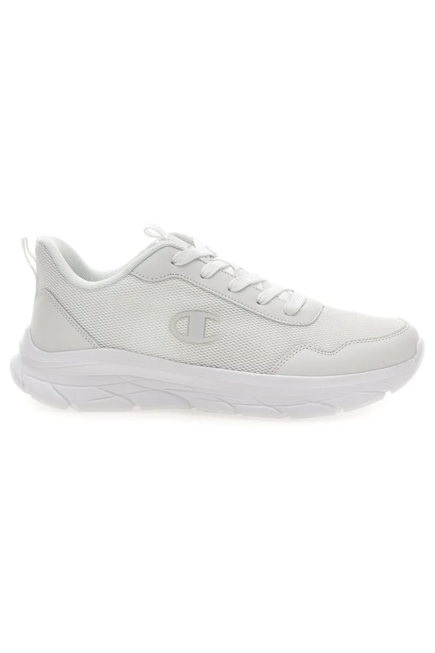 Sneakers da uomo bianche Champion Fuze Low Cut