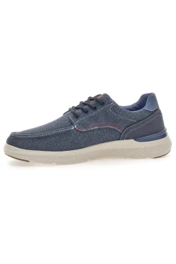 Sneakers da uomo blu in tessuto Sevenoaks YH25096