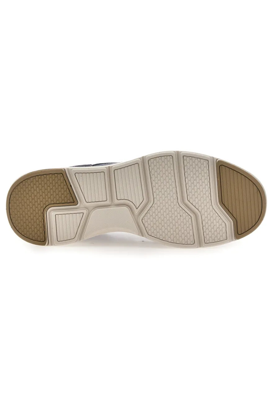 Sneakers da uomo blu in tessuto Sevenoaks YH25096