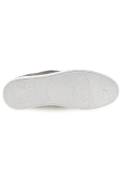 Sneakers da uomo grigio in pelle Ptr 3001