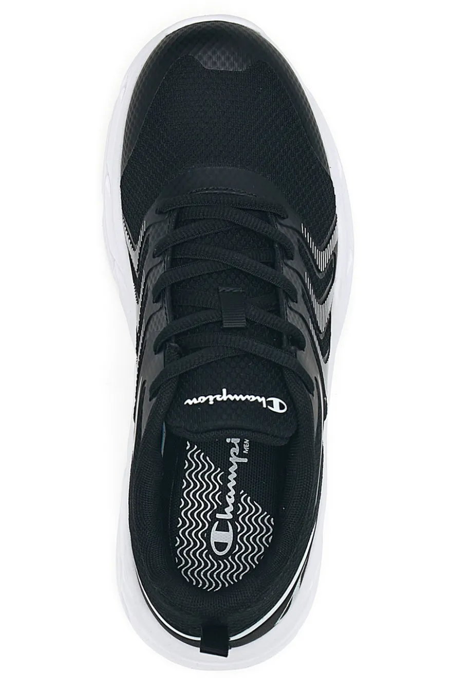 Sneakers da uomo nere sportive con Memory Foam Champion FX RT Low Cut