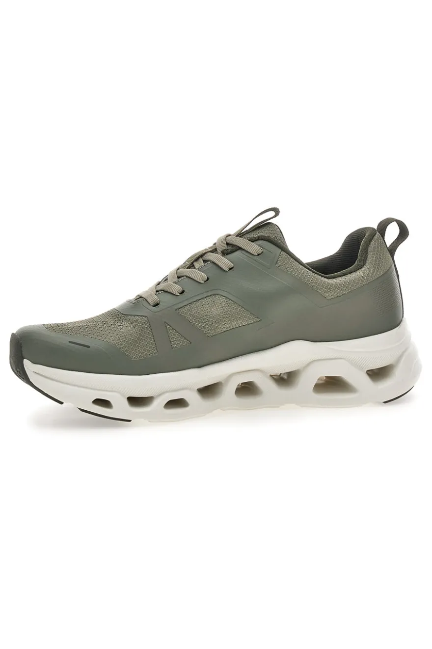 Sneakers da uomo verde stringate 2T2L YH25230