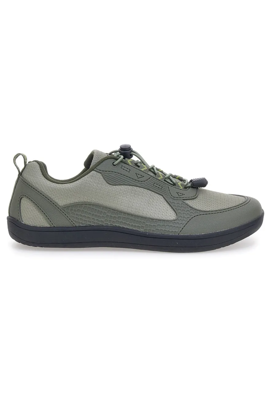 Sneakers da uomo verde stringate Pittarello YH25206