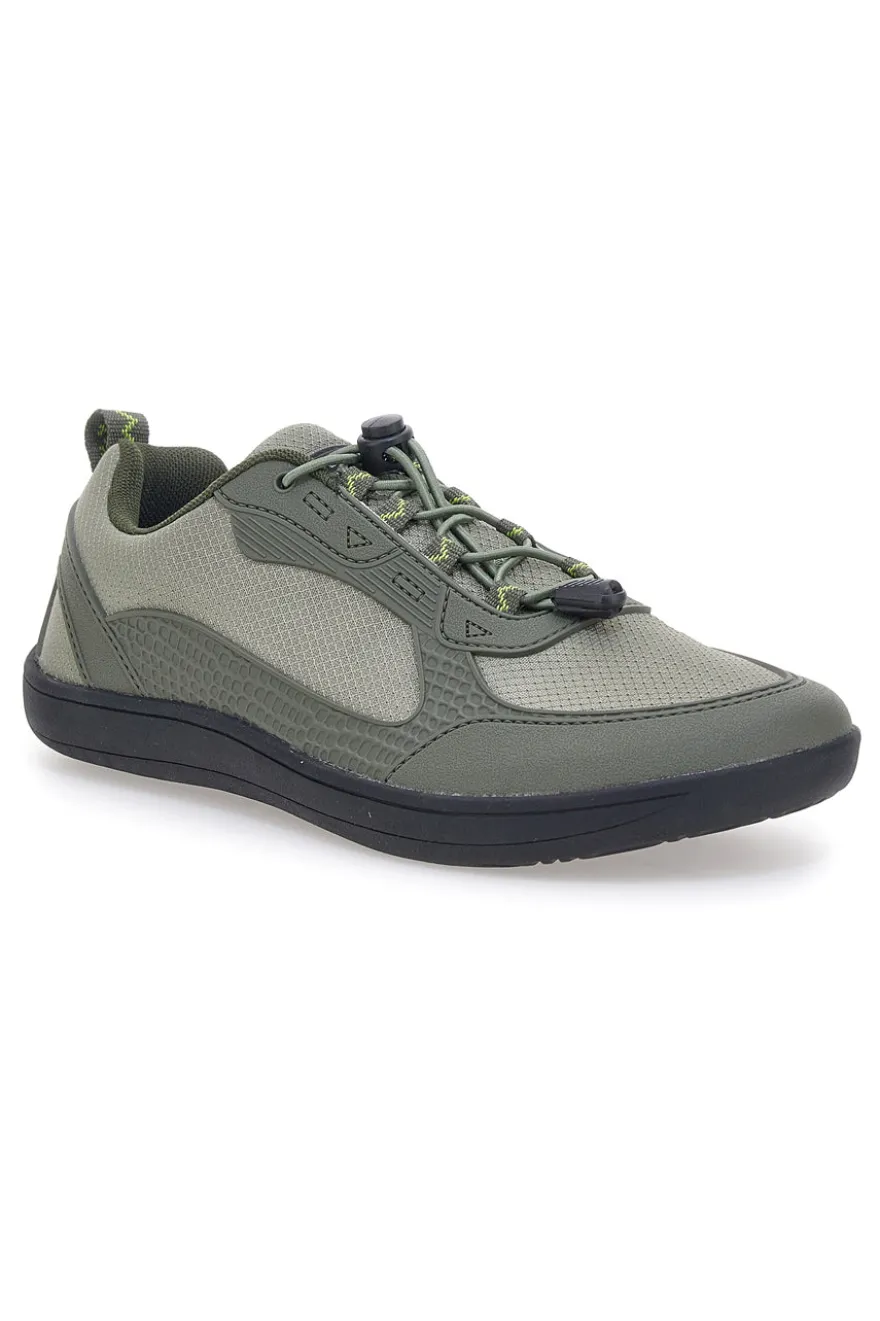Sneakers da uomo verde stringate Pittarello YH25206