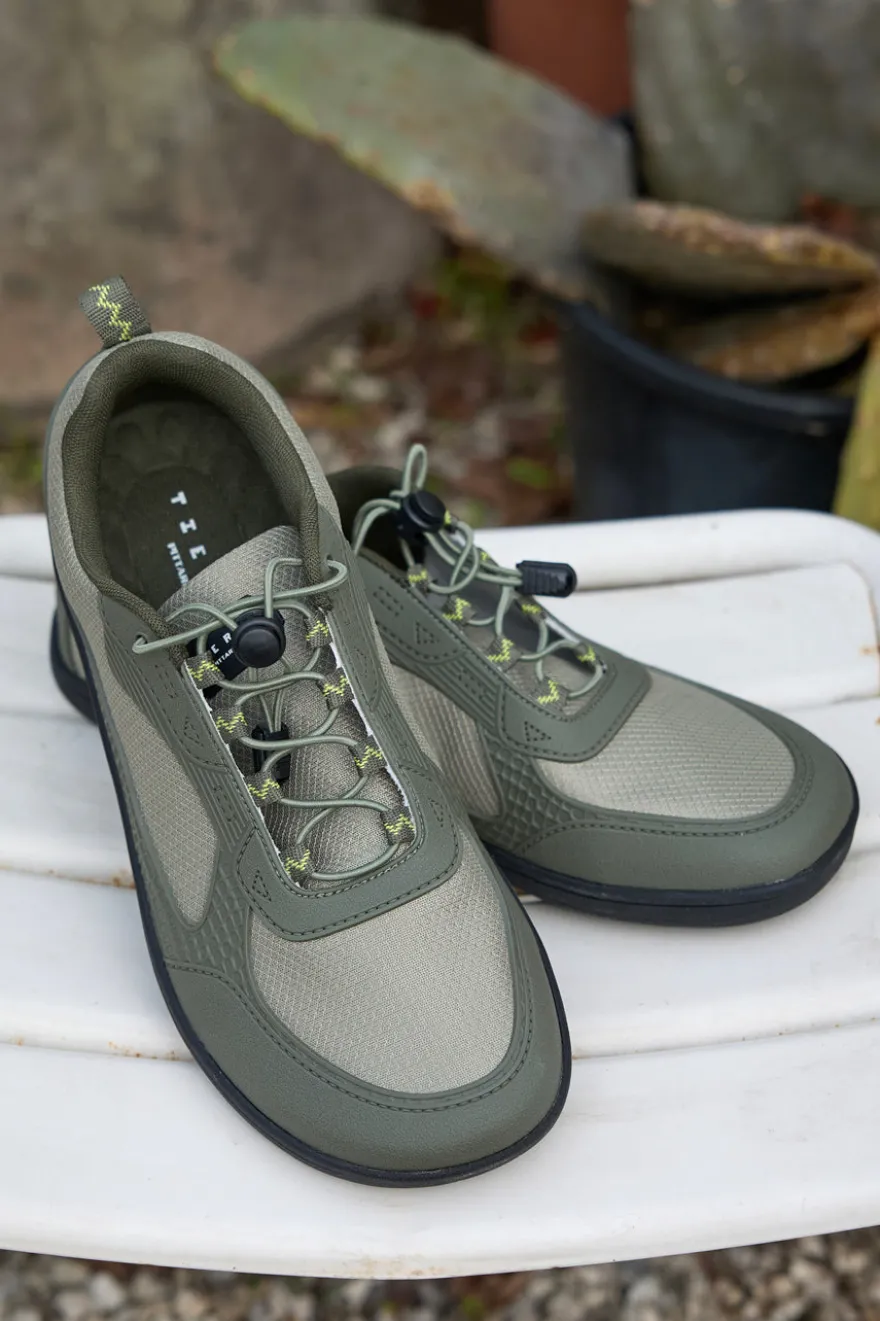 Sneakers da uomo verde stringate Pittarello YH25206
