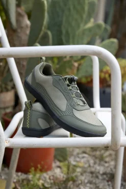 Sneakers da uomo verde stringate Pittarello YH25206
