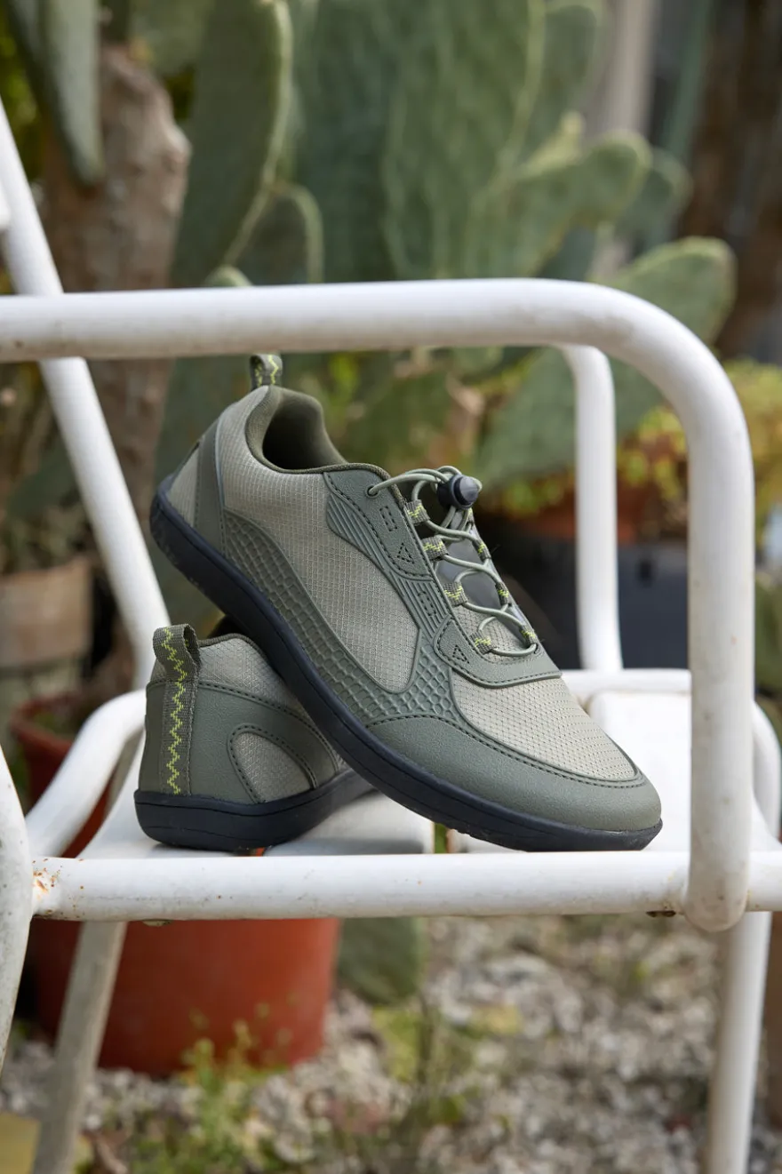 Sneakers da uomo verde stringate Pittarello YH25206