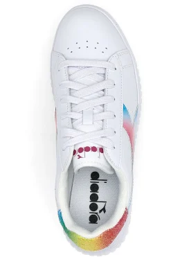 Sneakers Diadora Game Step Bloom GS Bianche