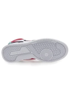 Sneakers Diadora Raptor Mid GS Bianche, Blu e Fuxia