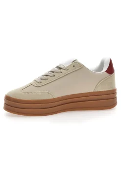Sneakers Flatform Beige Cafè Cost BKTZ3003