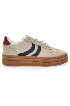 Sneakers Flatform Beige Cafè Cost BKTZ3003