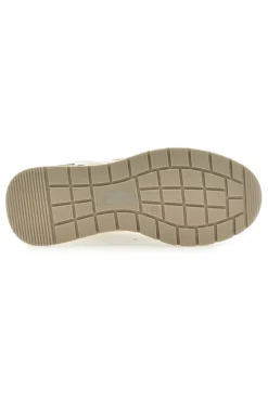 Sneakers Flatform Beige con Logo e Dettagli Dorati Laura Biagiotti 8917