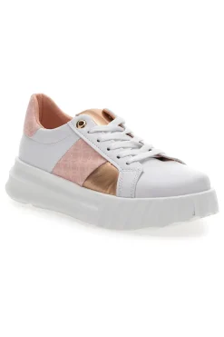 Sneakers Flatform Bianche Prima Riga 509161