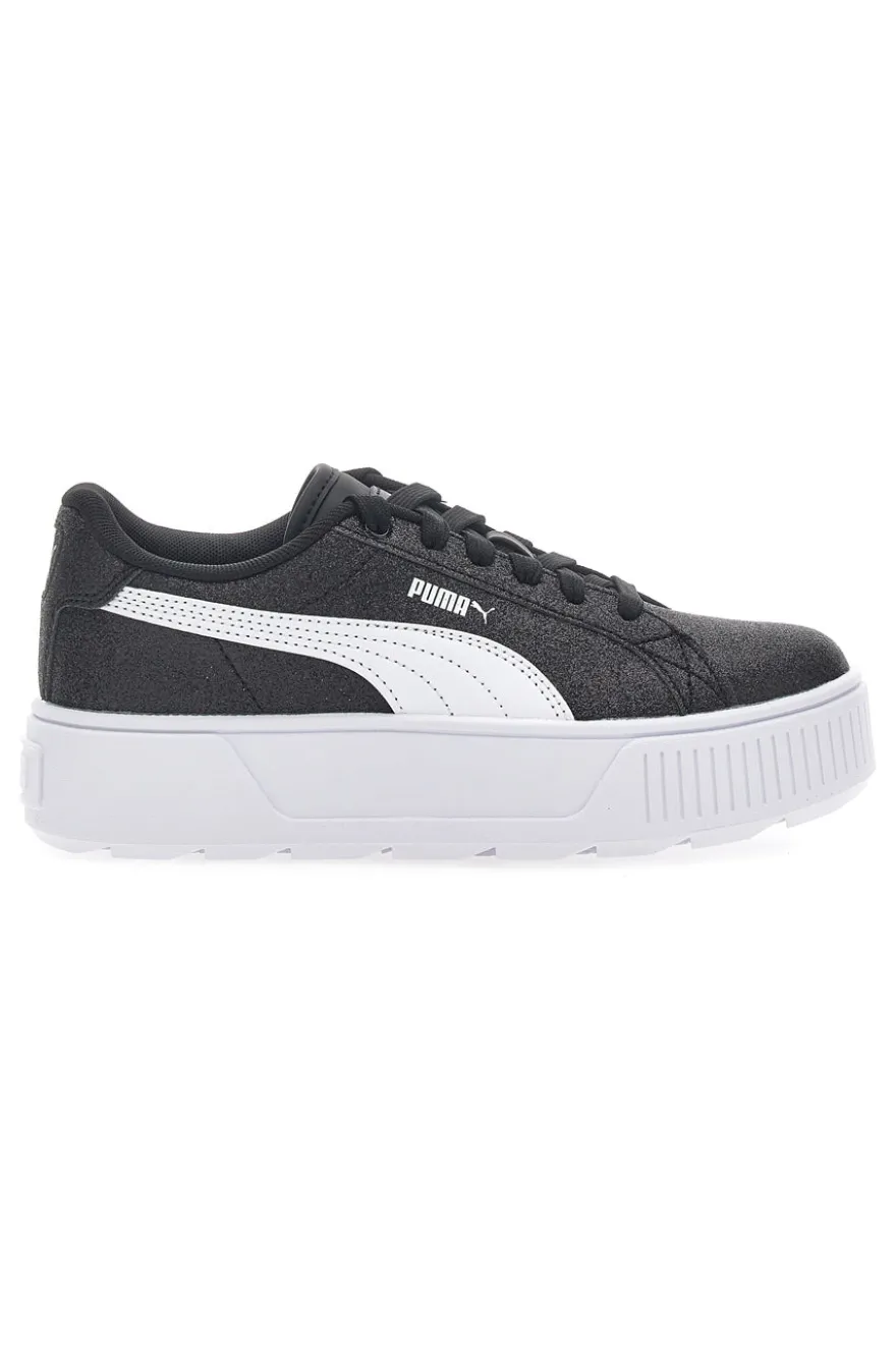 Sneakers Flatform Karmen Glitz Jr Nere Glitter