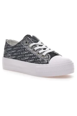 Sneakers Flatform Lancetti 122 Nero