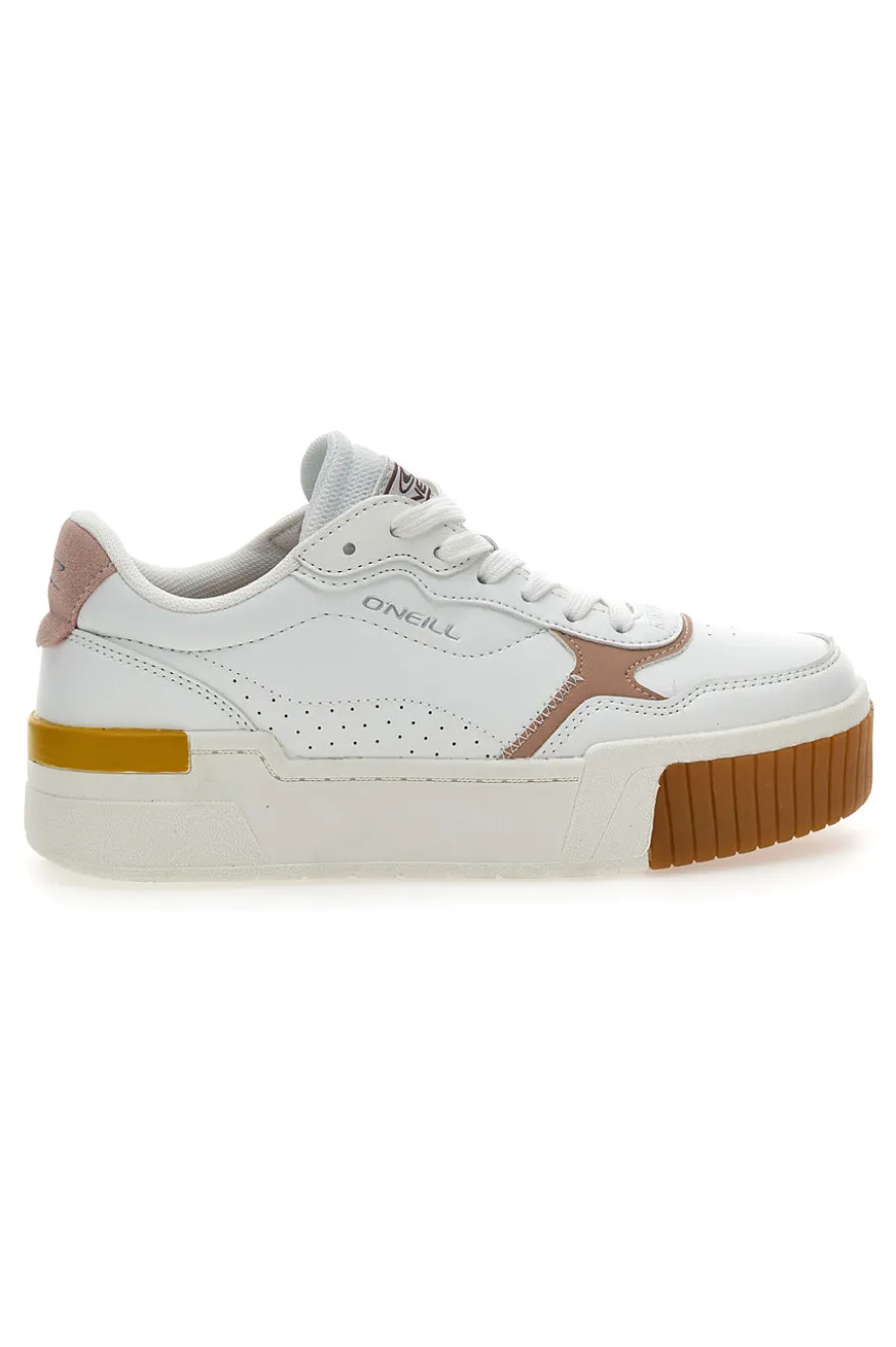 Sneakers Flatform O'Neill Avila Women Low Bianche