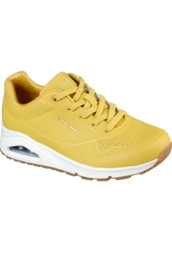 Sneakers Gialle da Donna Skechers Uno-Stand on Air