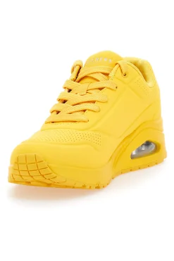 Sneakers Gialle da Donna Skechers Uno-Stand on Air